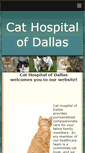 Mobile Screenshot of cathospitalofdallas.com